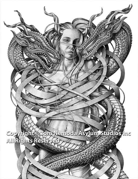 TOM TSUDA. EMIDO 手描きアート All Products asylum